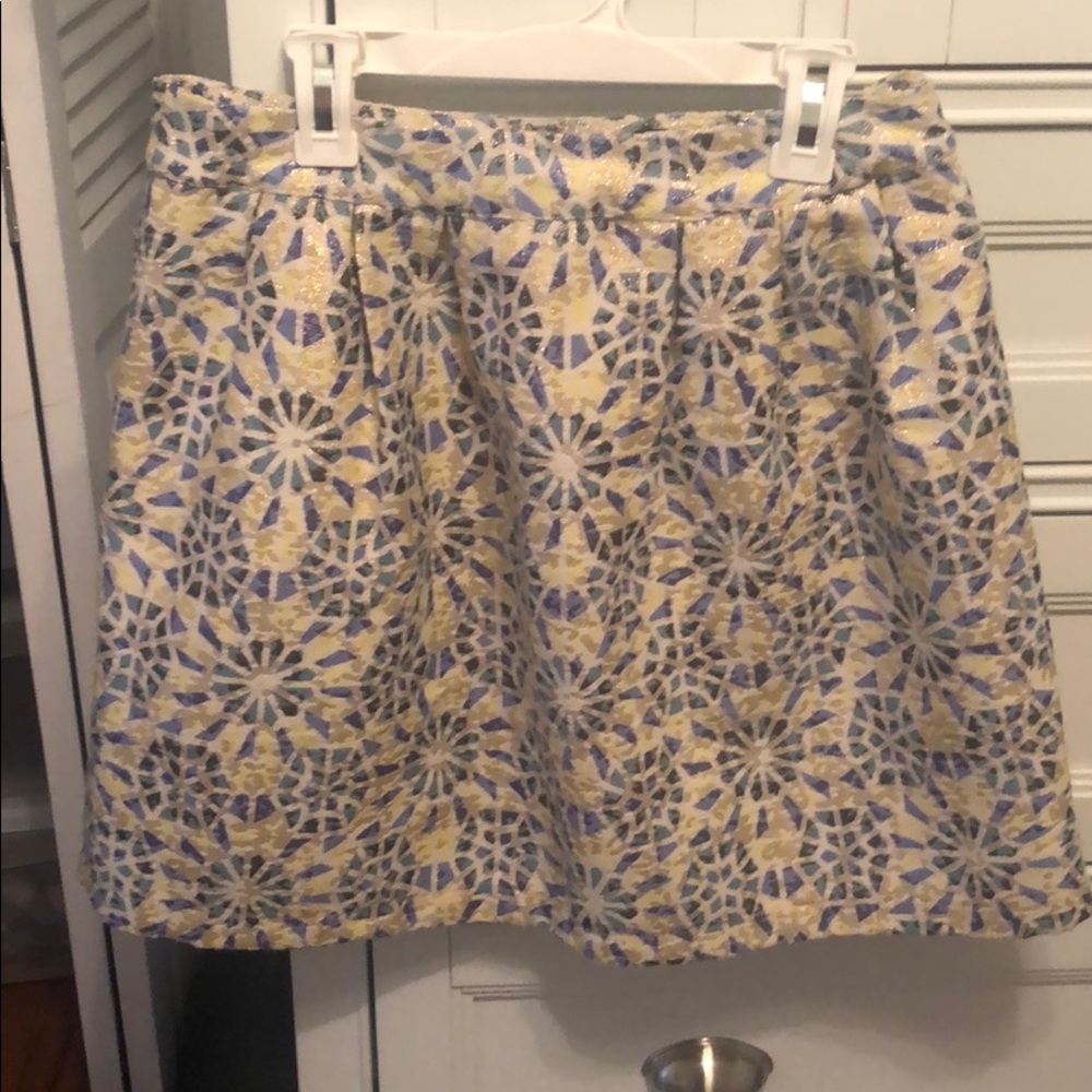 Flare patterned skirt